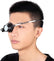 Eye-Clamp 15X Magnifying Glass Headset W/ LED Light DIY & Home Tools
