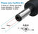 USB to 3.5mm * 1.35 mm 5V 2A DC Barrel Jack Plug Charging Power Cable PC Accessories