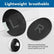 1 Pair Ear pads Cushions L R with Shaped Scrims for Bose 700 NC700 Mobile Accessories