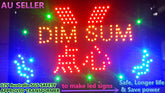 55x33cm 12V DIM SUM LED NEON SIGN Ready-Made LED Signs