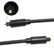 1 Input Male To 2 Output Female Optical Toslink Cable Splitter Adapter LS49 AV Adapters