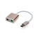 USB Type-C to 3.5mm Audio Headphone Jack Sound Card JS38 Mobile Accessories