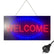 'Welcome' LED Sign 55cm x 33cm Ready-Made LED Signs