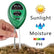 3 Way Soil pH Meter Moisture Light Tester Gardening DIY & Home Tools