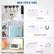 Digital Fridge / Freezer Temperature Thermometer (GS26) Home Essentials