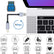 1m Superspeed USB3.0 Type A Male to Type B Printer Cable PC Accessories