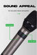 Wired Dynamic Microphone 6.35mm Plug Party Effects