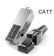 Reusable Cat7 Cat6a Tool Free Rj45 Termination Plug Data & Communication