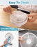 Portable 360° Mini Fan Auto Moving Head Rechargeable USB Table Car Fan