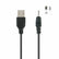 USB Male to 2.0* 0.6mm Connector for Nokia phone KS17