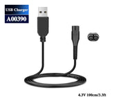 USB Charger Cable For Philips Shaver A00390 4.3V USB Power Adapter battery Cable Power supply/Charger