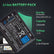 2000mAh 3.7V Rechargeable Lithium-ion Battery for Nintendo 3DS 2DS Mobile Accessories