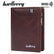 Men's Slim RFID Wallet Short Bifold Coin Purse with Zipper Business Style Home Essentials