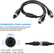 40cm 4Pin Video Splitter Cable for Bus Truck Reversing Rear Camera Car Accessories