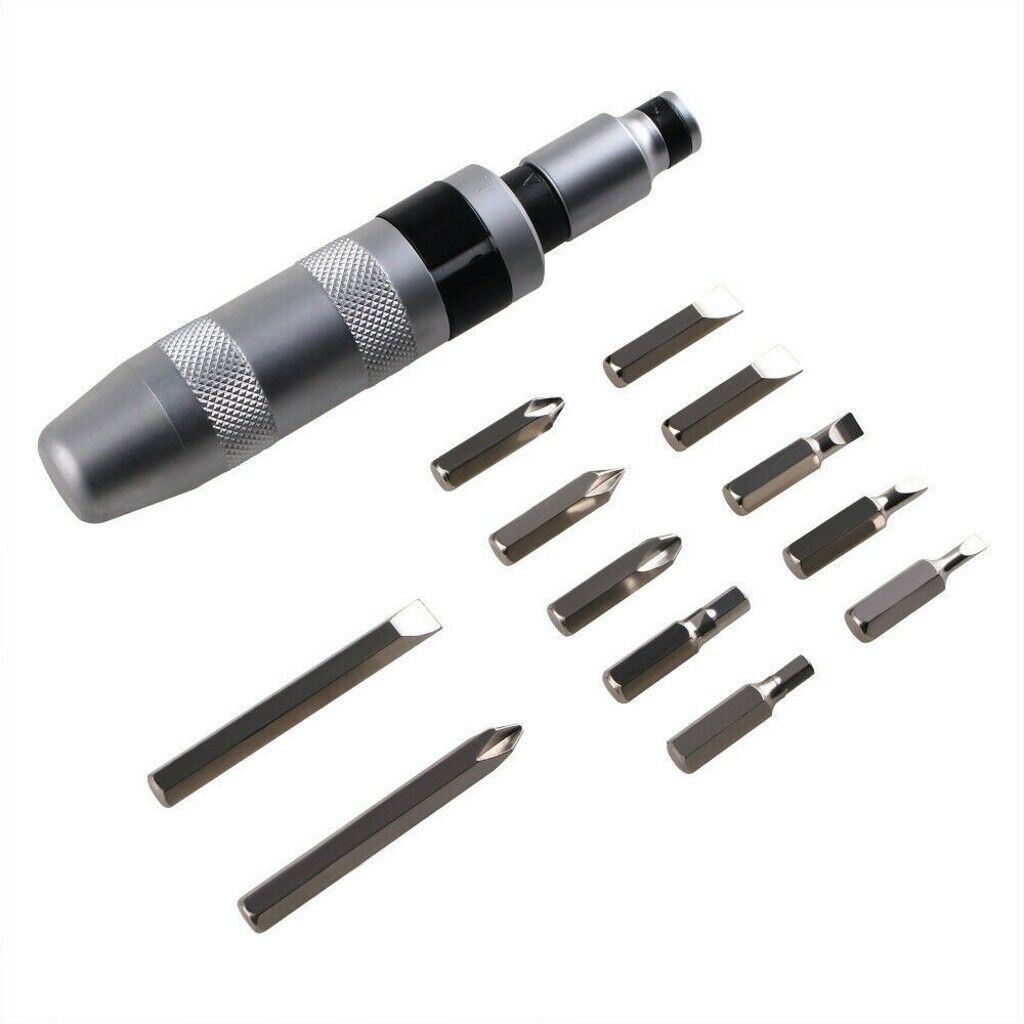 13pcs Impact Hand Screwdriver Driver Tool Set Evertronics