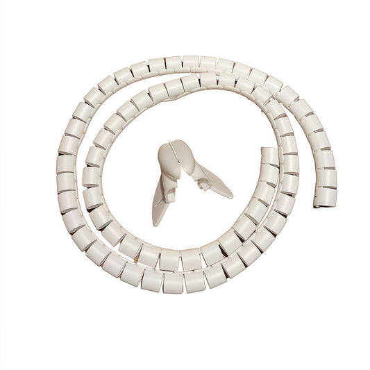 1.5M Wire Storage Pipe Bite-proof Cable Organizer Spiral Cable 28mm Diameter Tool
