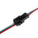 1 Pairs JST SM 3 Pin Male Female Connector (L29/30) Cable For WS2811 LED Strip Party Effects