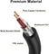 0.5M Y Splitter 2 in 1 Cable 6.35mm Stereo Male to XLR Male & Female AV Cables
