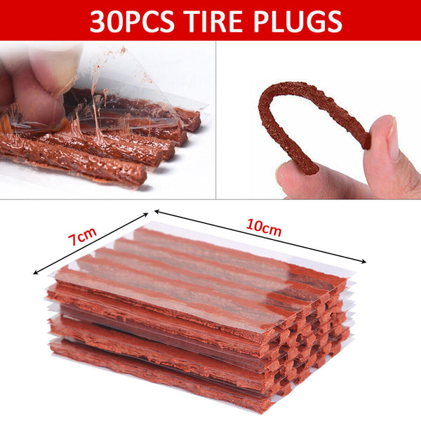 Tyre Puncture Repair 37PCS Kit (JS78) Tire Recovery Car 4WD Offroad Plugs Tool
