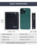 Men's Slim RFID Wallet Short Bifold Coin Purse with Zipper Business Style Home Essentials