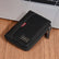 Men's Slim RFID Wallet Stylish Short Bifold Coin Purse with Zipper Colorblock Home Essentials