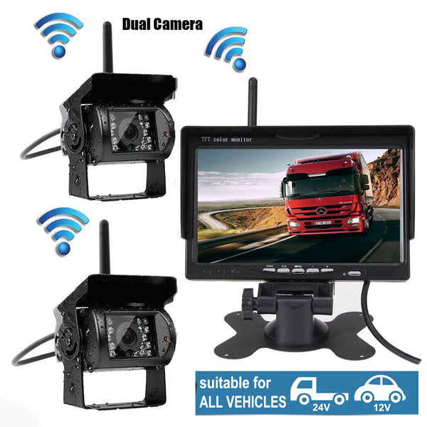 Wireless Truck Reversing Camera Kit 7" Screen