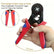 HSC8-6-4A Cable Wire Electrical Terminals Crimper Plier DIY & Home Tools