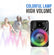 Portable Bluetooth Party Speaker W/ wired Microphone Party Effects
