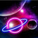 USB Powered 30x17cm Planet Ready-Made LED Signs