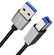 1m Superspeed USB3.0 Type A Male to Type B Printer Cable PC Accessories