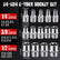 14pcs Star Socket Set Torx Torq Torque Bits External Female E4-E24 Heavy Duty Automotive Tools