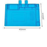 Large Electronics Repair 45*30cm Mat JS16 Silicone Soldering Pad Work Station DIY & Home Tools