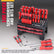100 Piece Magnetic Screwdriver Set Power Socket Nut Driver Bits Ratchet w/ Rack DIY & Home Tools