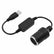 12W USB to 12V Car Cigarette Lighter Socket Adapter Cable Car Accessories