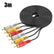 3RCA to 3 RCA AV Audio Video Composite AV Cables