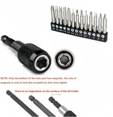 3pcs Magnetic Quick Release Extension Rods and 13PCS Screwdriver Bit DIY & Home Tools