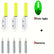 Night Fishing Rod Tip Alert Lamp LED Induction Fishing Fish Bite Alarms Light Outdoor Gear