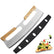 Kitchen Stainless Steel Pizza Cutter With Protective Cover Home Essentials