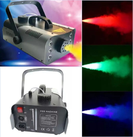 Fog Machine 900W Professional Wireless Control Smoke Machine W/6 LED Lights