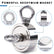 Double Sided Magnet Neodymium Strong Salvage Fishing Recovery Dual Way 75/94mm Outdoor Gear