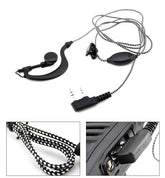 Walkie Talkie G-Shape Earpiece Data & Communication