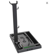 Vertical Cooling Fan Stand Dual Controller Charger Dock Station for PS5 Mobile Accessories