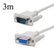 Serial RS232 DB9 Straight through Cable PC Accessories