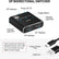Displayport 1.4 Splitter Switcher 8K/60Hz DP Bi-Direction for Projector Monitor AV Adapters
