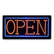 12V Epoxy 'Open' LED Neon Sign 60cm x 30cm w/ 3 Modes & Power Adapter Ready-Made LED Signs
