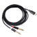 1m USB C Type C to Dual 6.35mm 1/4 inch mono Cable ES10 AV Cables
