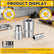 14pcs Star Socket Set Torx Torq Torque Bits External Female E4-E24 Heavy Duty Automotive Tools
