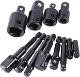 12Pcs Drill Impact Adapter Reducer Extension Set DIY & Home Tools