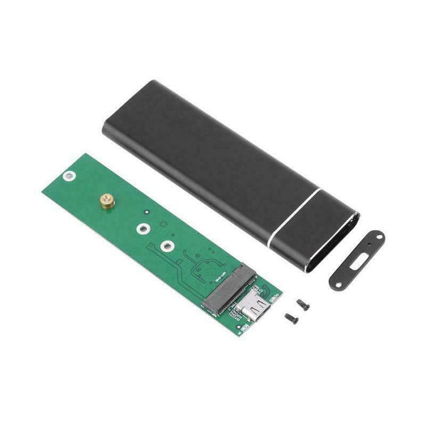M.2 NGFF SSD SATA to USB 3.1 External Enclosure (LS41) Aluminum Case Adapter