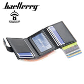 Men's PU Leather RFID Wallet Credit Card Holder Designer Card ID Protection Safe Home Essentials